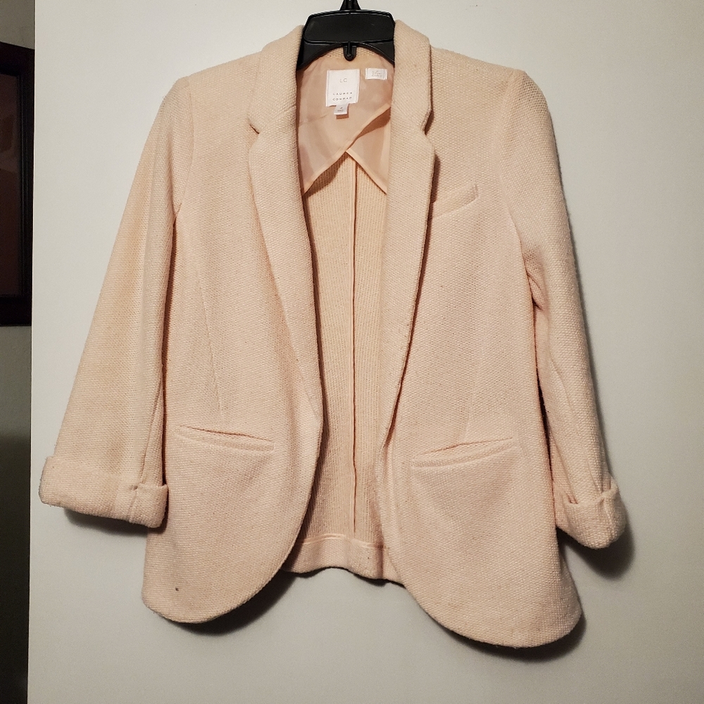Lauren Conrad pink blazer
